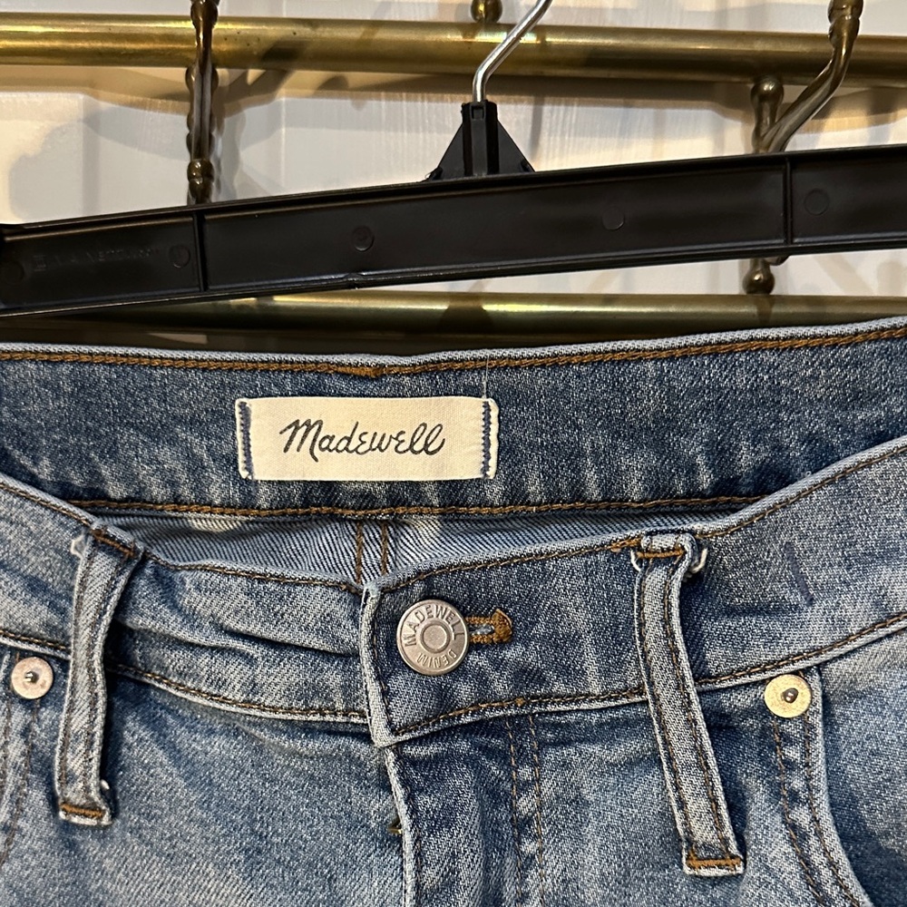Madewell Light Blue Boyfriend Jeans - Picture 2 of 7